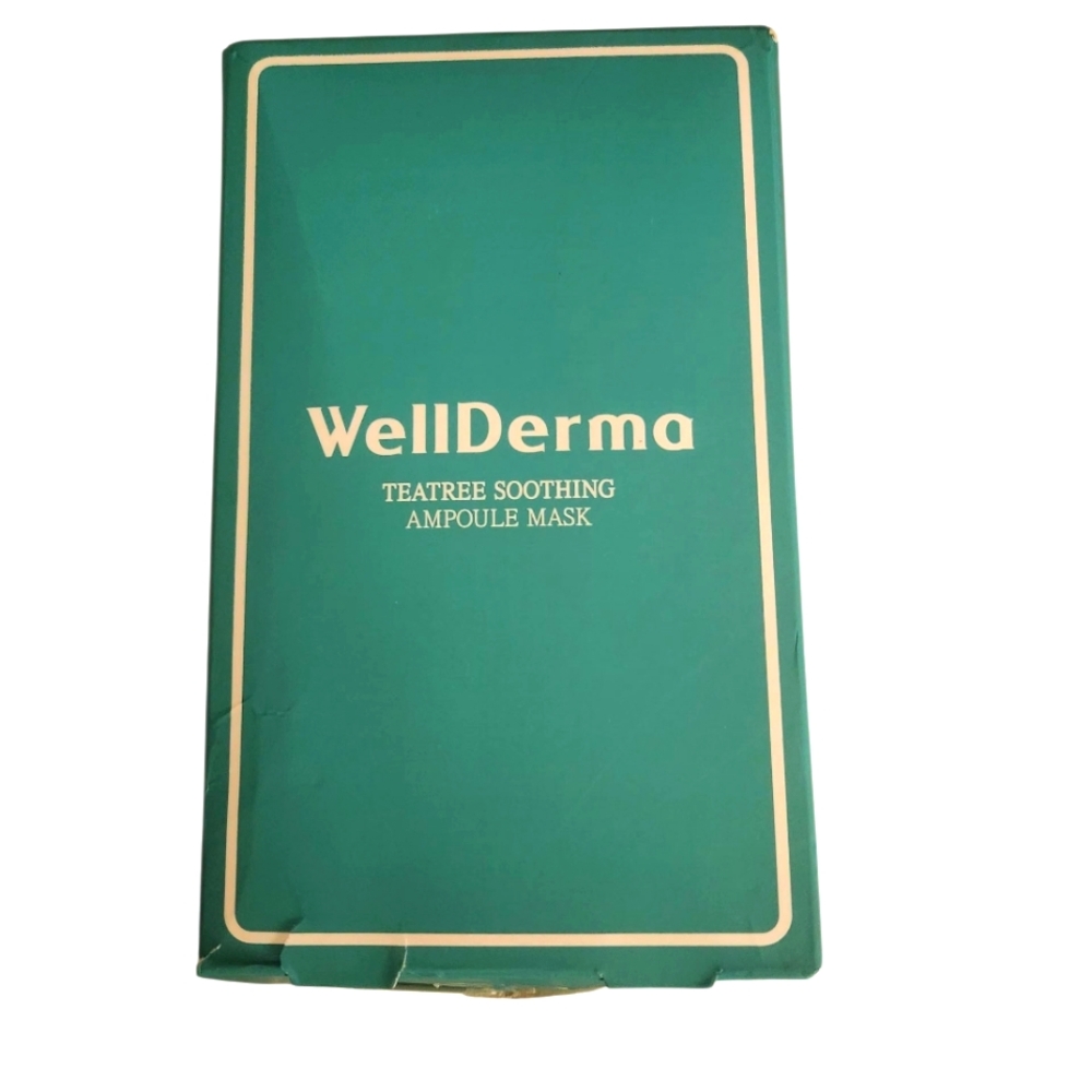 WellDerma Teatree Soothing Ampoule Mask 10 Pack